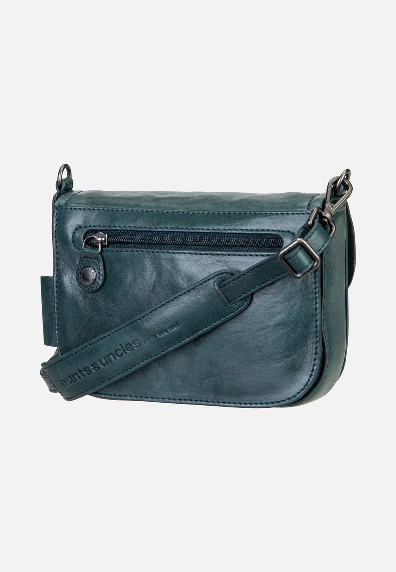 Mrs. Waffle Green Jewel - Saddle Bag