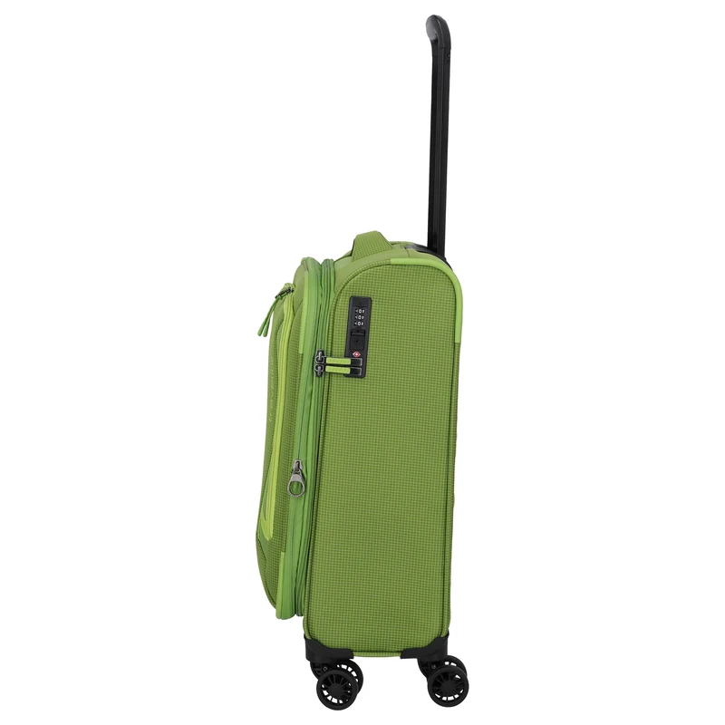 Travelite Corsiica - 4-Rollen-Kabinentrolley S 55 cm erw. (fresh green)