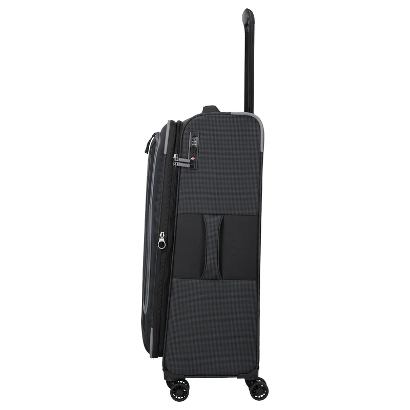 Travelite Corsiica - 4-Rollen-Trolley L 77 cm erw. (black)