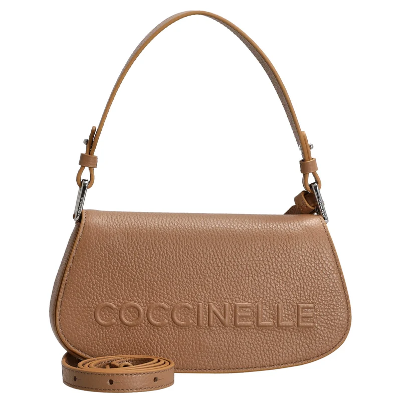 Coccinelle Myrtha Maxi Log - Schultertasche 24 cm (skin)