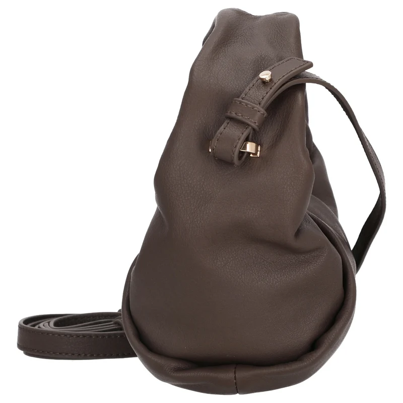 Les Visionnaires Greta Mini Essential Soft Grainy - Umhängetasche 23 cm (chocolate)