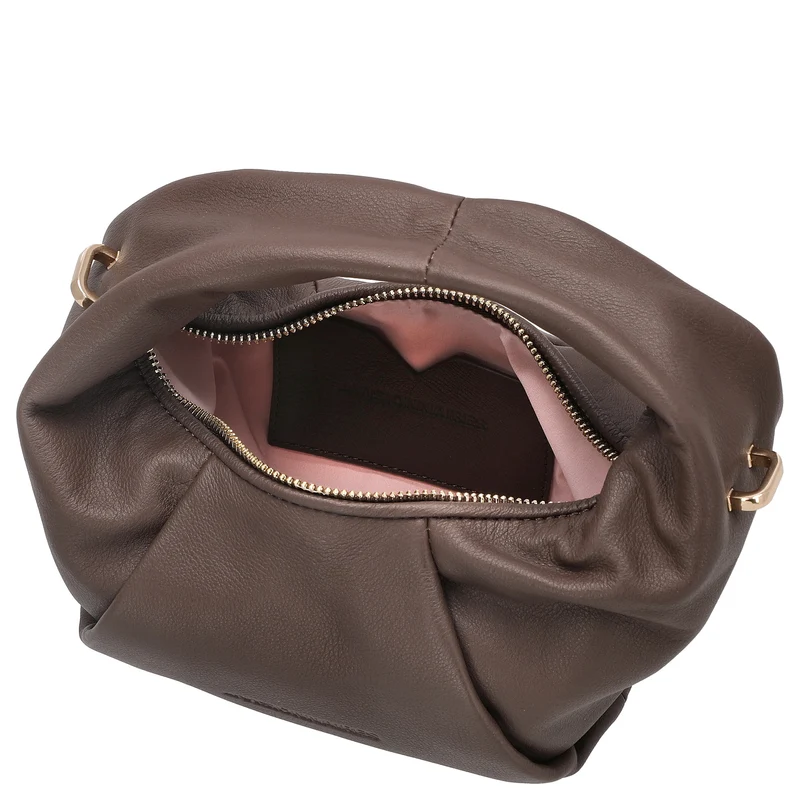 Les Visionnaires Greta Mini Essential Soft Grainy - Umhängetasche 23 cm (chocolate)