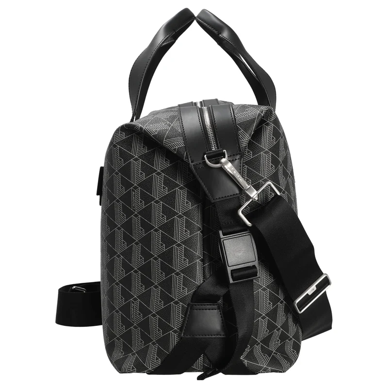 Lacoste The Blend - Reisetasche 15" 50 cm (monogram noir gris)