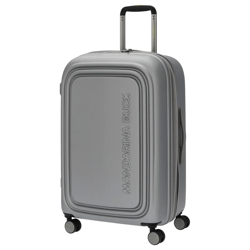 Mandarina Duck Logoduck+ - 4-Rollen-Trolley 70 cm M erw. (silver)