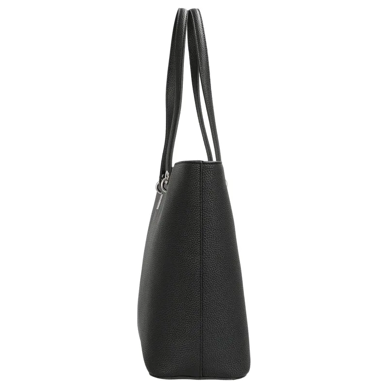 Tommy Hilfiger TH Emblem - Shopper 48 cm (schwarz)