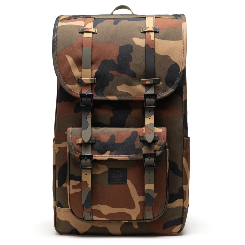 Herschel Little America - Rucksack 16" 49.5 cm (woodland camo/black label)