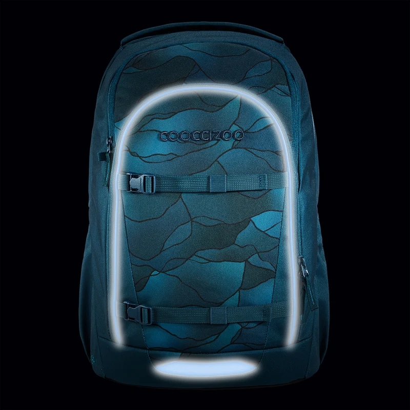 Coocazoo Every - Schulrucksack 44 cm (Cryastal Waves)