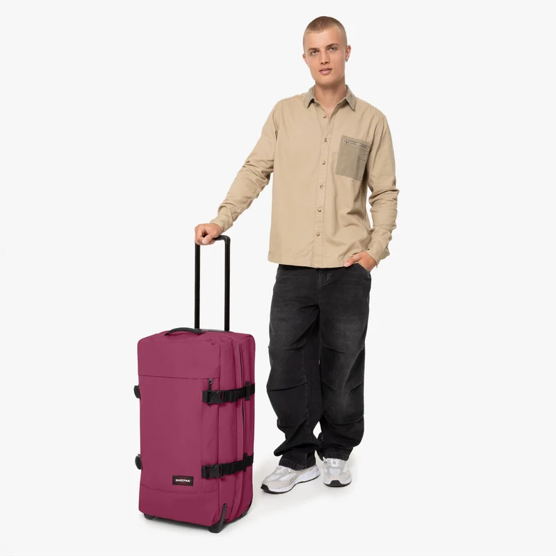 Eastpak Tranverz M 78 - Rollenreisetasche 67 cm (wine burgundy)