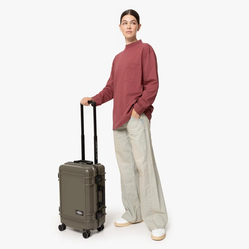 Eastpak selection Resist'r Case - 4-Rollen-Kabinentrolley S 55 cm (army olive)