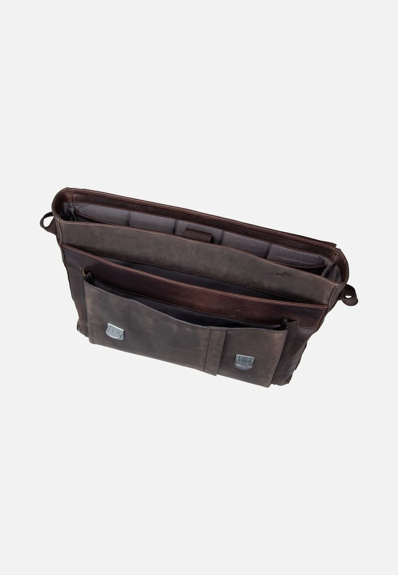 Brick Lane Jeremy LHF Dark Brown - Messenger Bag