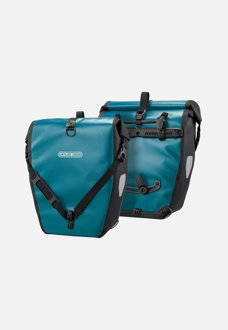 Back-Roller Petrol Schwarz - Fahrradtasche
