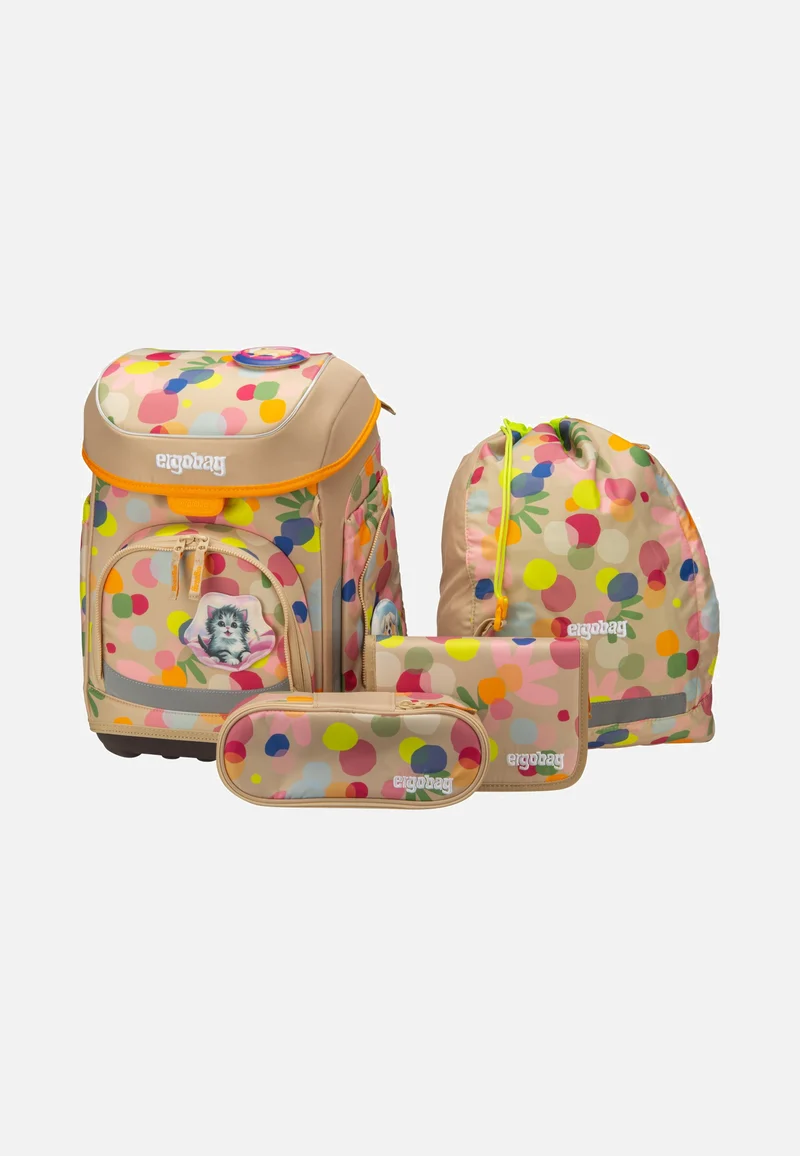 cubo Set Flower PowBär - Schulranzen