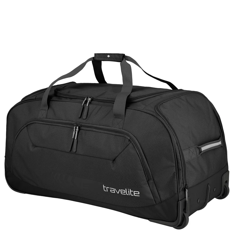 Travelite Kick-Off - Rollenreisetasche 77 cm XL (schwarz)