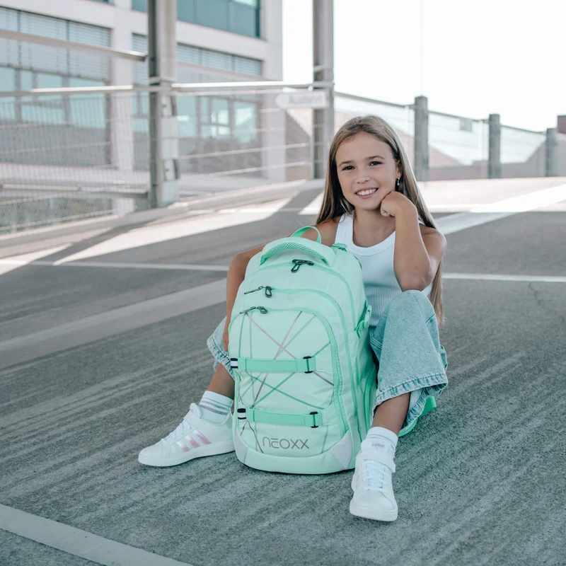 Neoxx ACTIVE PRO - Schulrucksack 45.5 cm (Mint to be)