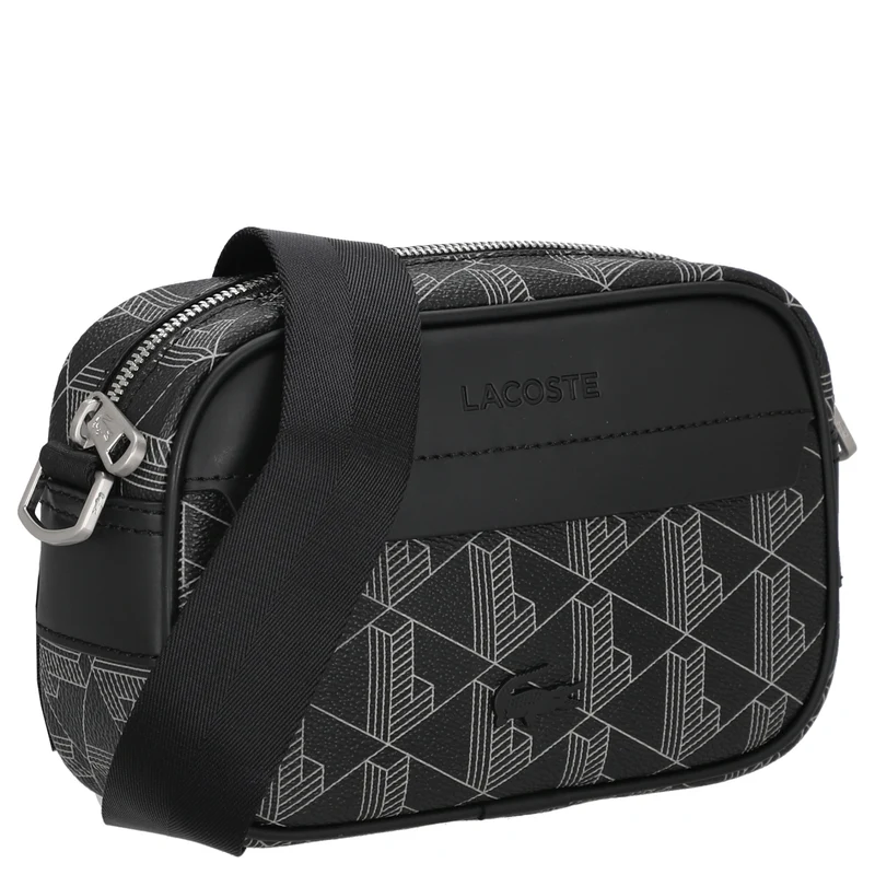 Lacoste The Blend Reporter - Umhängetasche S 19 cm (monogram black gray)