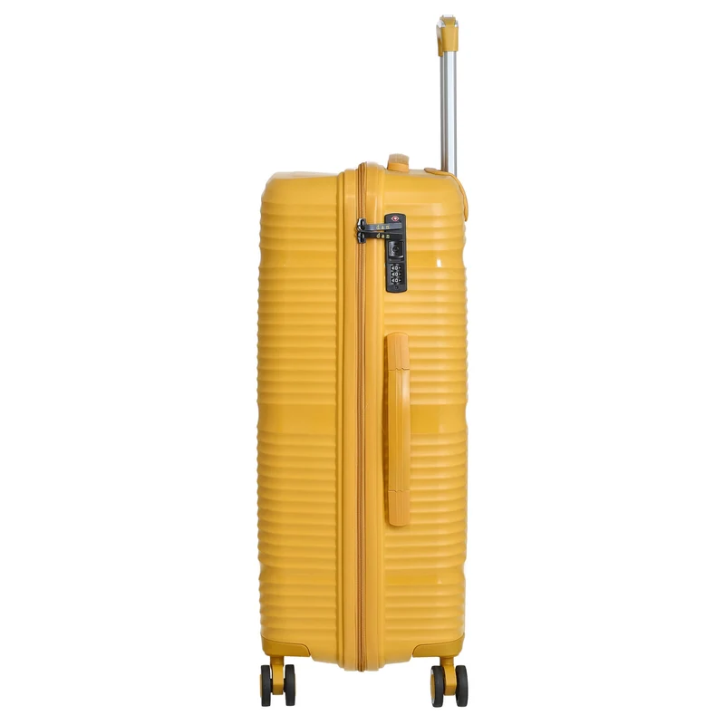 D&N Travel Line 4200 - 4-Rollen-Trolley M 67 cm (yellow)