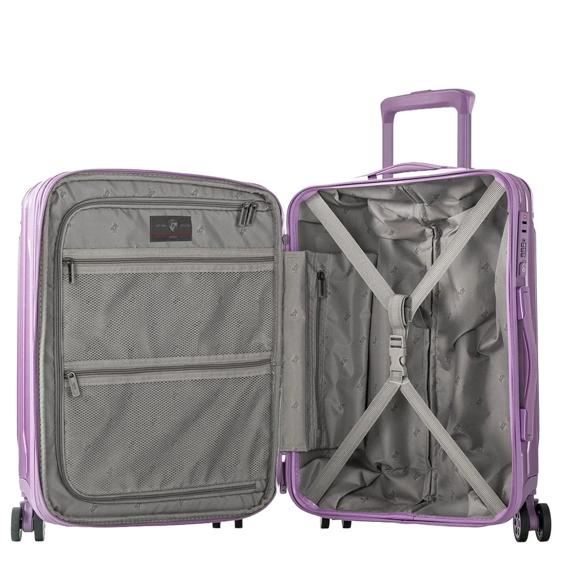 Heys Xtrak - 4-Rollen-Kabinentrolley S 55 cm erw. (lavender)