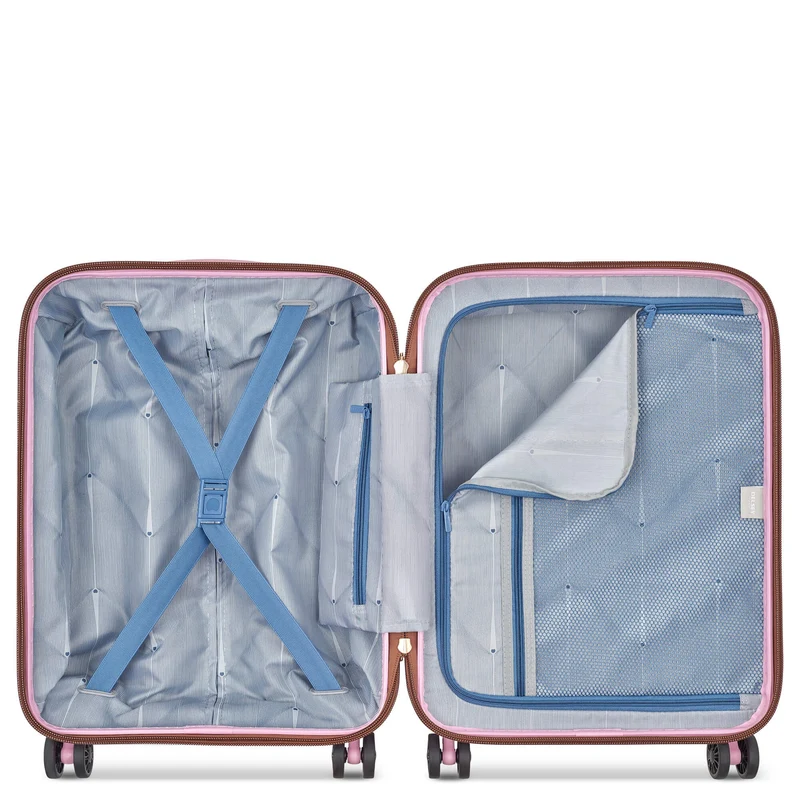 Delsey Paris Freestyle - 4-Rollen-Kabinentrolley SL 55 cm (paonie)