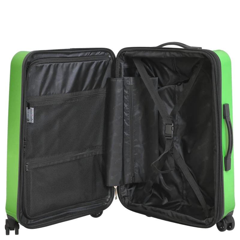 CHECK.IN London 2.0 - 4-Rollen-Trolley 67 cm (grün)