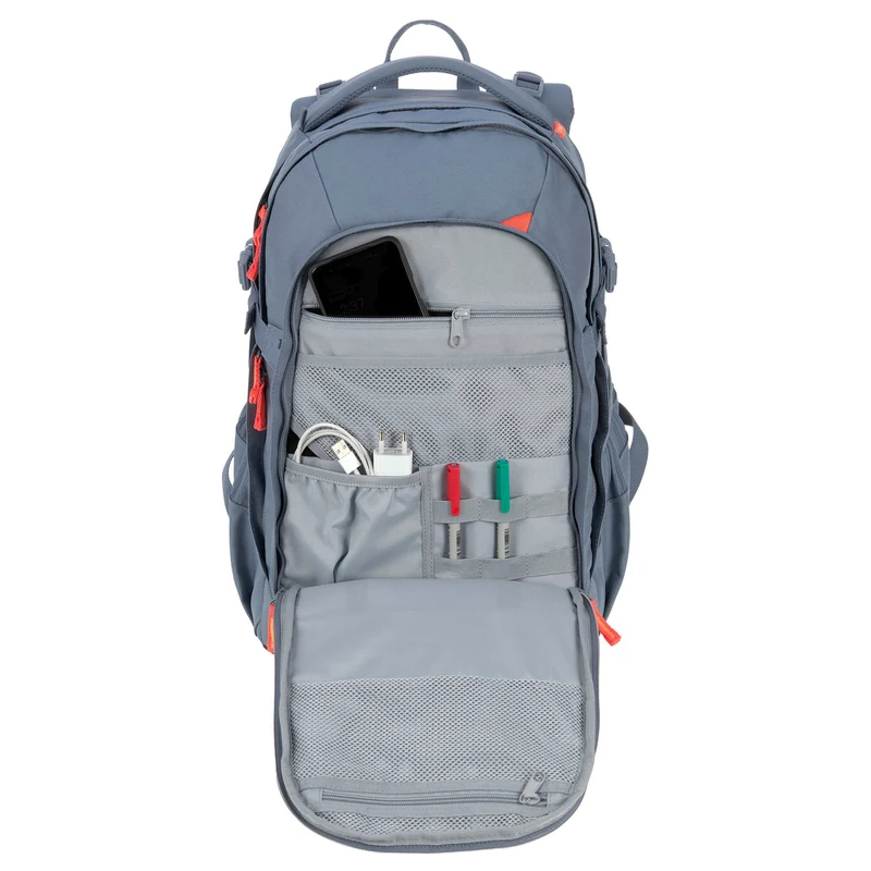 Lässig Bold Origin - Schulrucksack 46.5 cm (Blue)