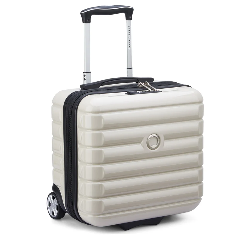 Delsey Paris Shadow 5.0 - 2-Rollen-Businesstrolley 38 cm erw. (elfenbein)
