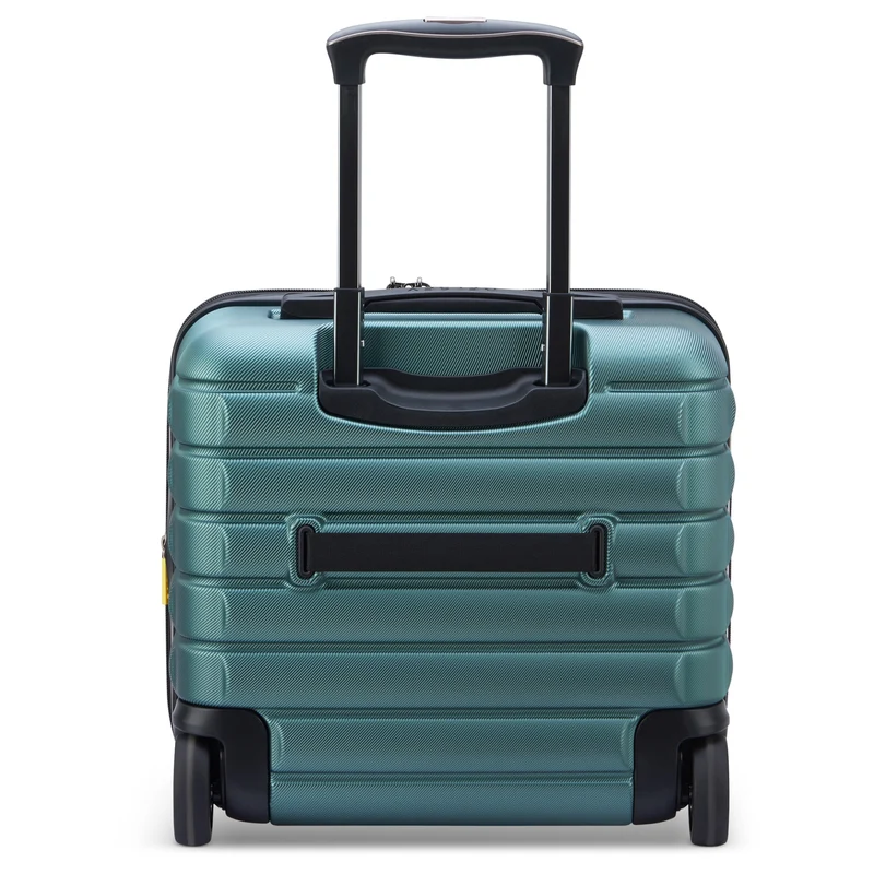 Delsey Paris Shadow 5.0 - 2-Rollen-Businesstrolley 38 cm erw. (gruen)