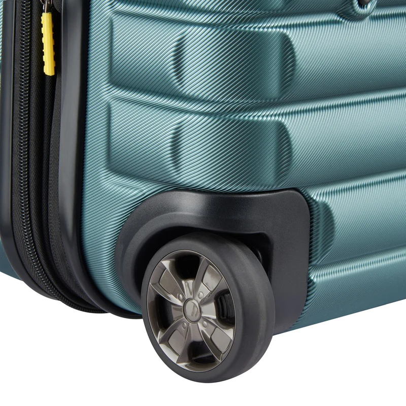 Delsey Paris Shadow 5.0 - 2-Rollen-Businesstrolley 38 cm erw. (gruen)