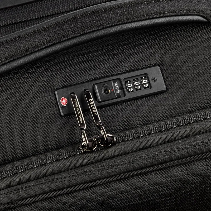 Delsey Paris Montmartre 3 - 4-Rollen-Kabinentrolley 55 cm erw. (schwarz)