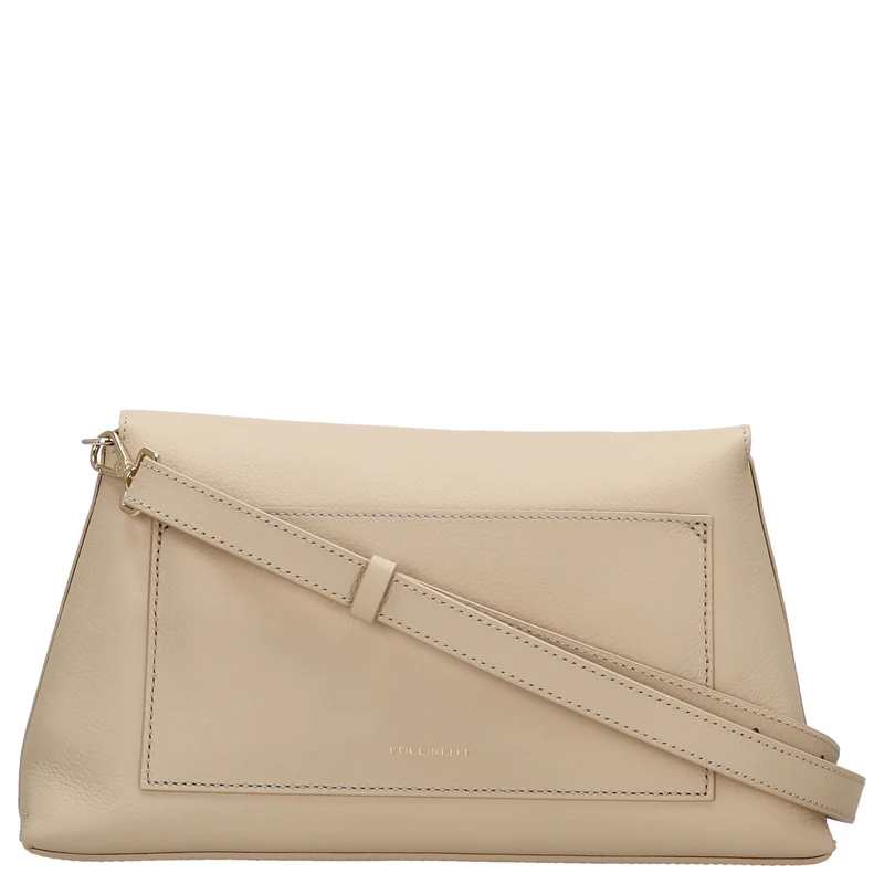 Coccinelle Nikla - Schultertasche 30 cm (sandshe/seagras)