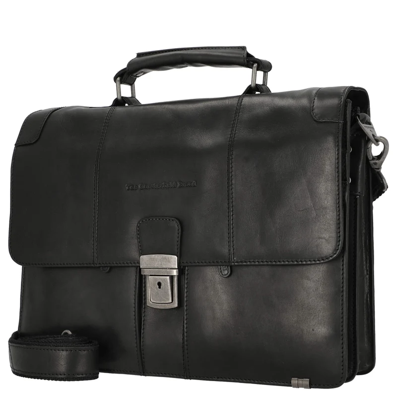 The Chesterfield Brand Stuttgart - Aktentasche 14" 38 cm (black)