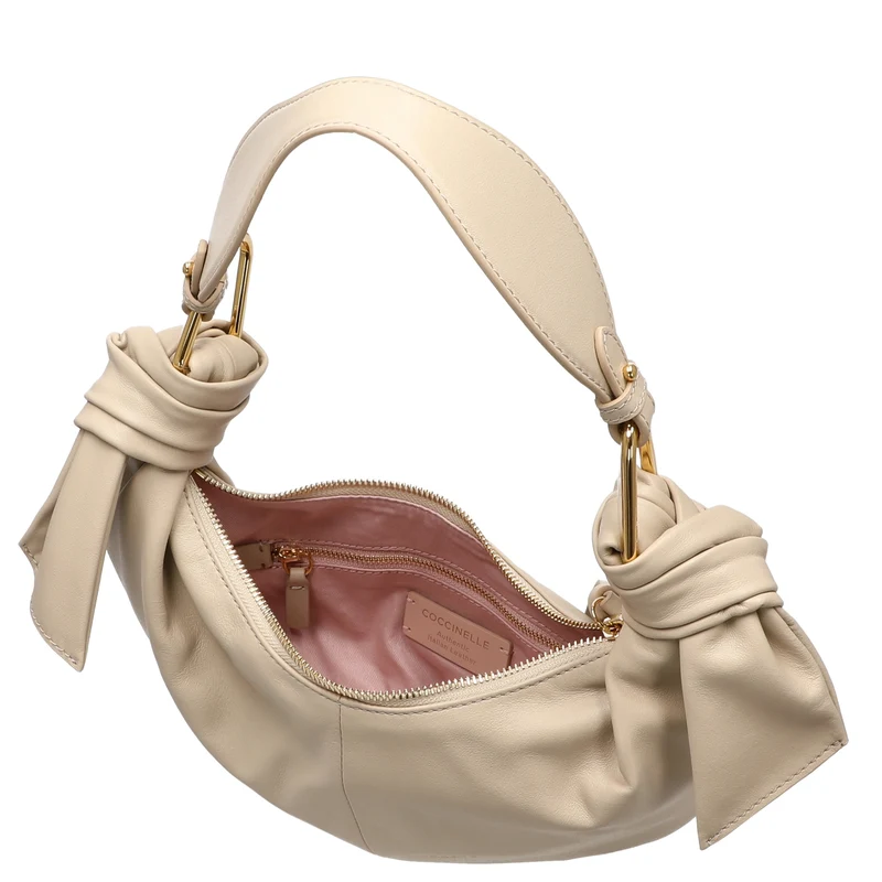 Coccinelle Furoshiki Small - Schultertasche 33 cm (sandshell)