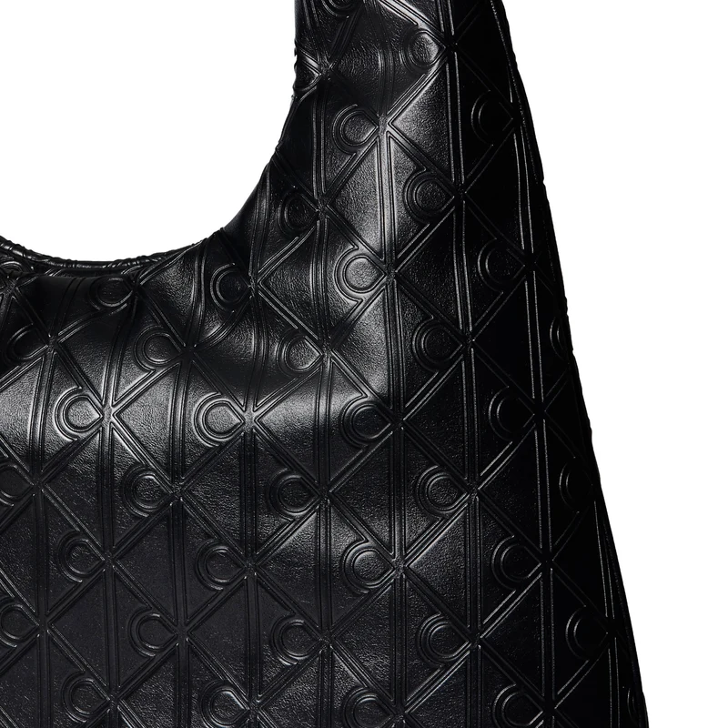 Calvin Klein Puffer Emblem - Schultertasche 54 cm (black)