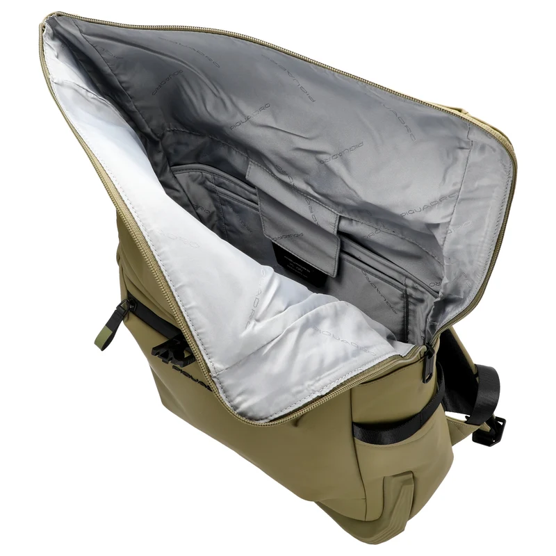 Piquadro Corner - Rolltop Rucksack 15.6" 47 cm (green)