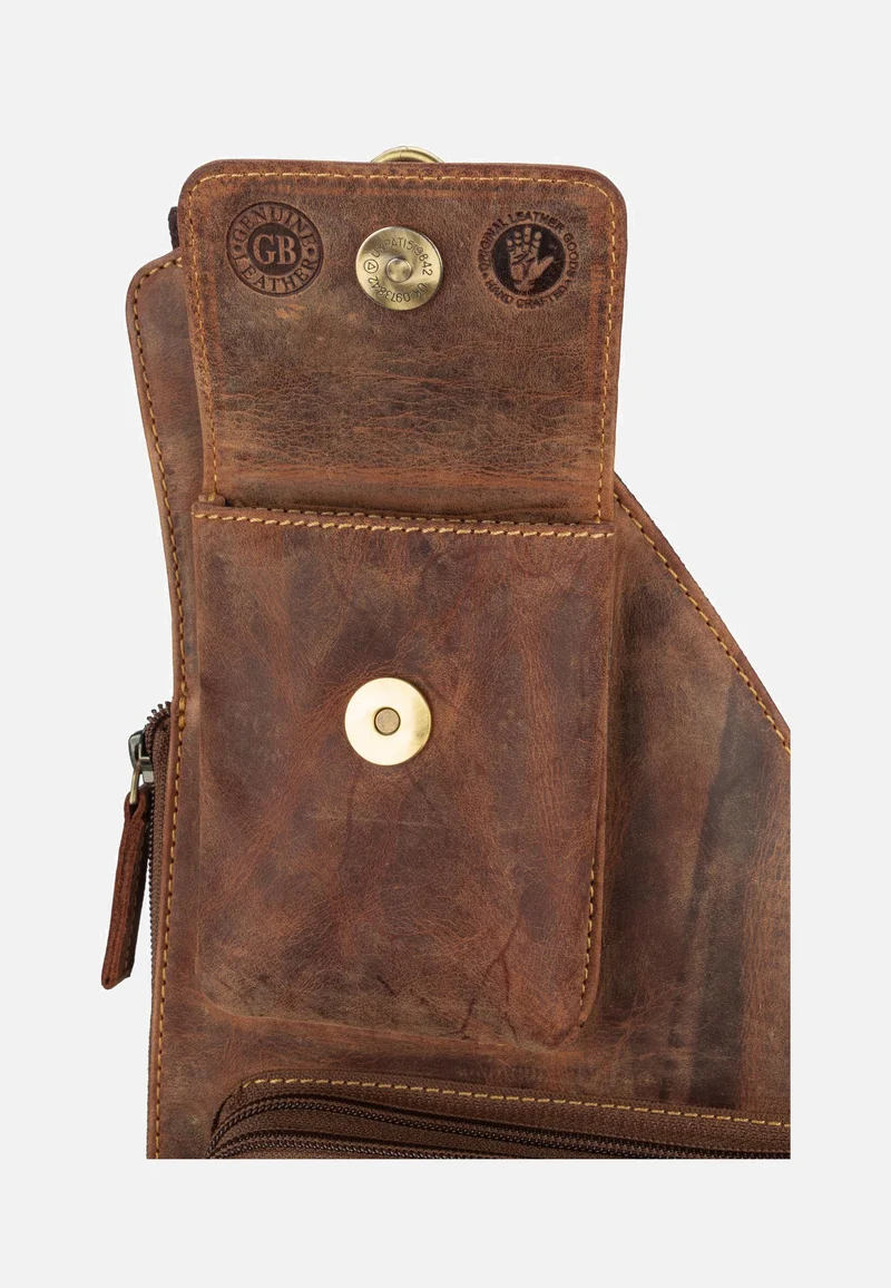 Vintage 1559 Bodybag Sattelbraun - Sling Bag