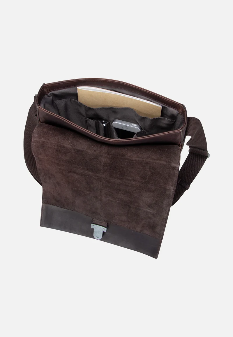 Brick Lane Jeremy SVF Dark Brown - Crossbody Bag