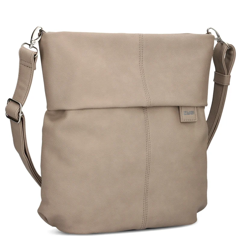 zwei Mademoiselle M12 - Schultertasche 32 cm (nubuk-cappuccino)