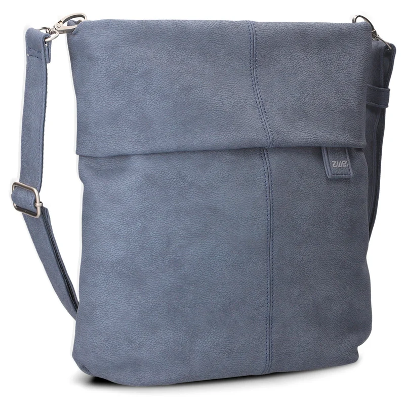 zwei Mademoiselle M12 - Schultertasche 32 cm (nubuk-sky)
