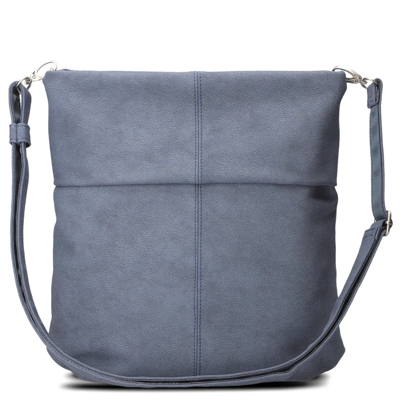 zwei Mademoiselle M12 - Schultertasche 32 cm (nubuk-sky)