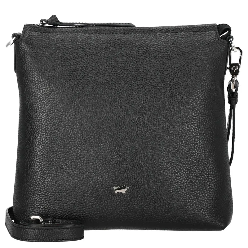 Braun Büffel Hanna - Schultertasche M 26 cm (schwarz)