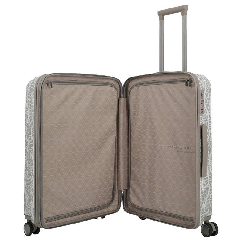 Travelite LASCANA Edition - 4-Rollen-Trolley 65 cm erw. (champagne)