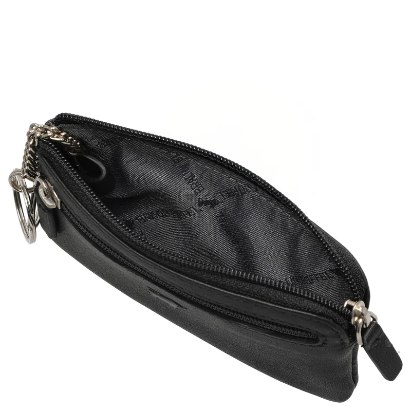 Braun Büffel Arizona - Schlüsseletui Slim M 12 cm (schwarz)