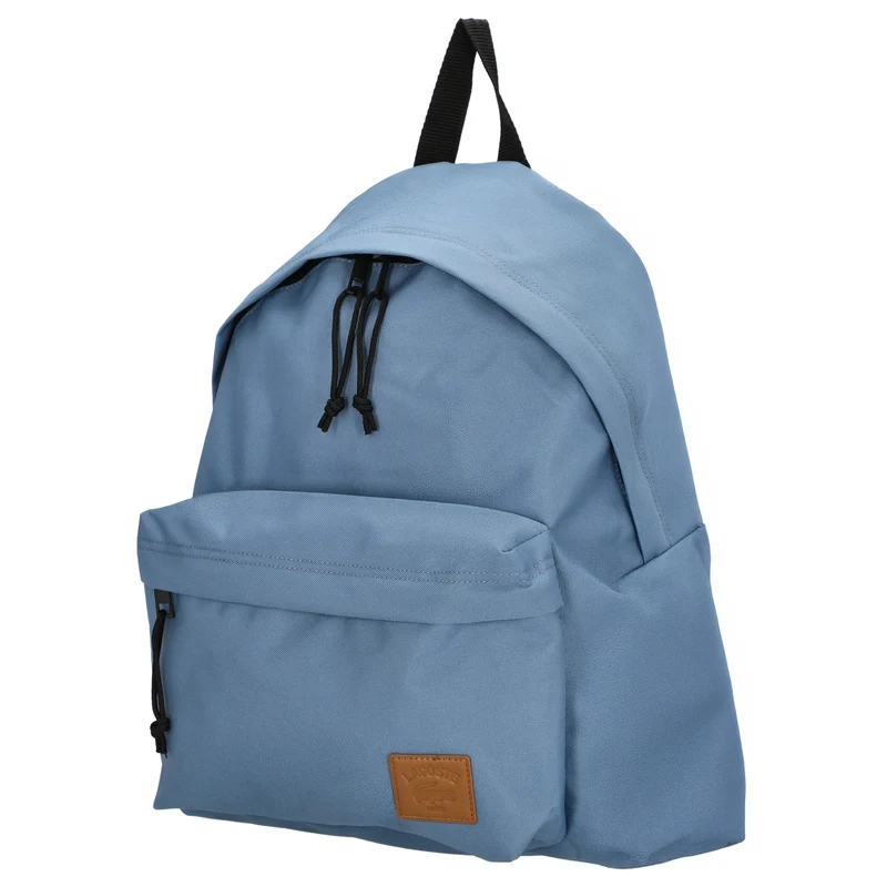 Lacoste Casual Croc Backpack - Rucksack 40 cm (old medium blue work, white/cuba-obscurity-navy blue)