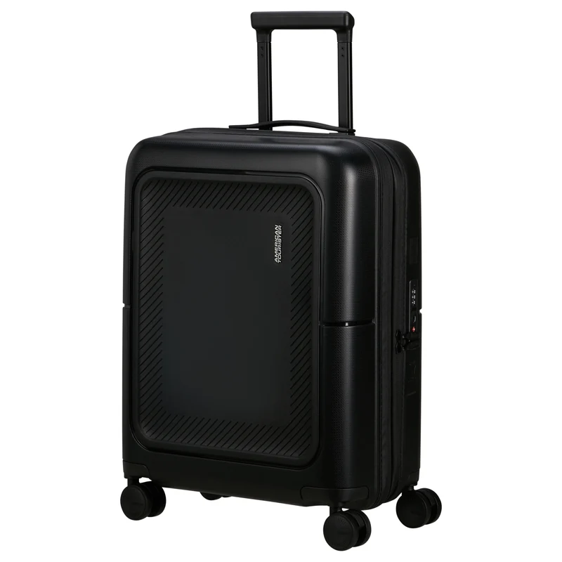 American Tourister Dashpop - 4-Rollen-Kabinentrolley 55 cm erw. (schwarz)