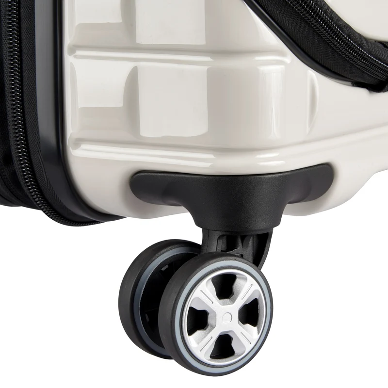 Delsey Paris Shadow 5.0 - 4-Rollen-Kabinentrolley mit Vortasche S 55 cm erw. USB (elfenbein)