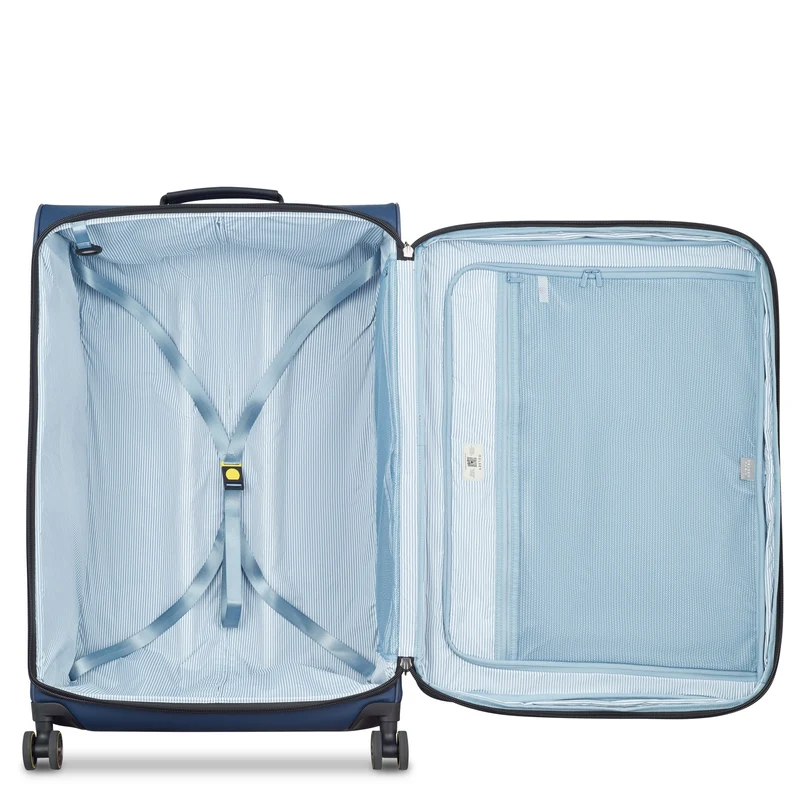 Delsey Paris Turenne Soft - 4-Rollen-Trolley 83 cm erw. (nachtblau)