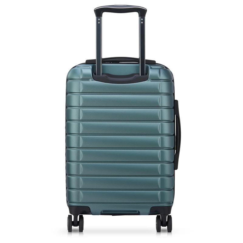 Delsey Paris Shadow 5.0 - 4-Rollen-Kabinentrolley mit Vortasche S 55 cm erw. USB (gruen)