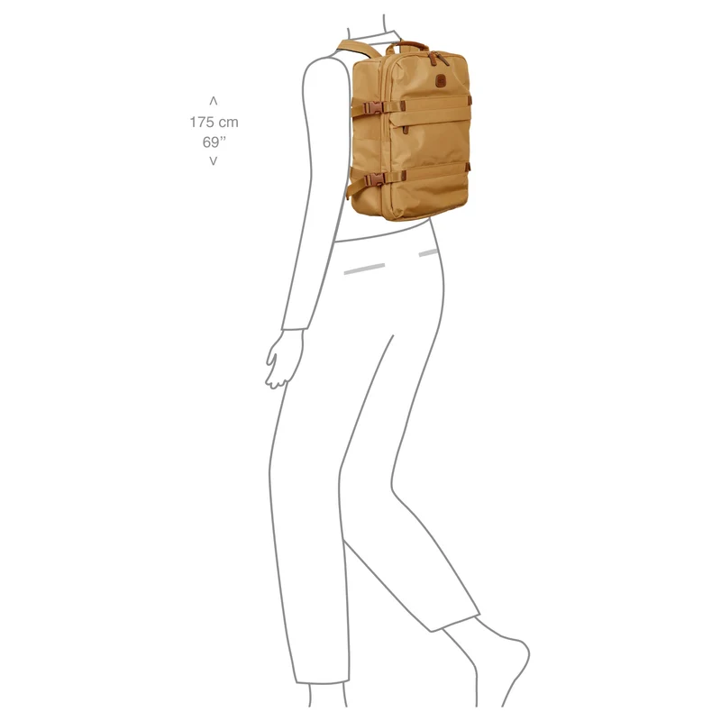 Brics X-Bag Travel - Reiserucksack 42 cm (honey)