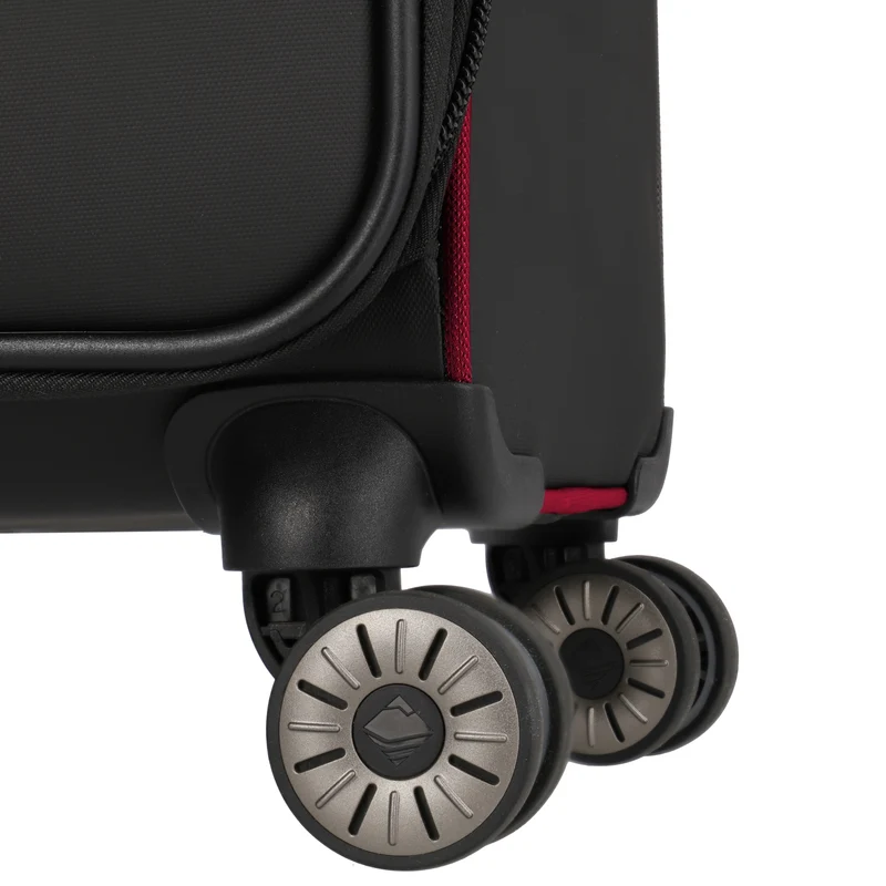 Travelite Crosslite - 4-Rollen-Trolley M 66 cm erw. (red)