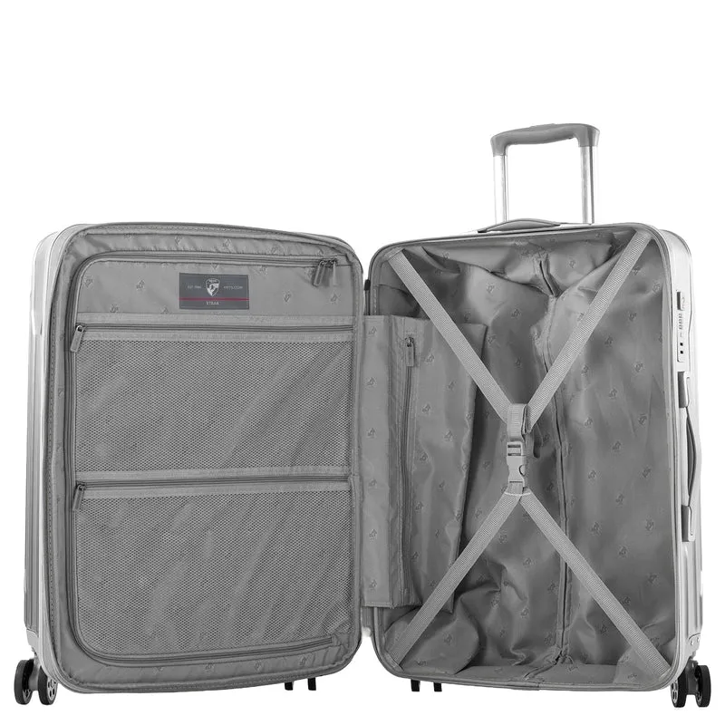Heys Xtrak - 4-Rollen-Trolley M 66 cm erw. (silber)
