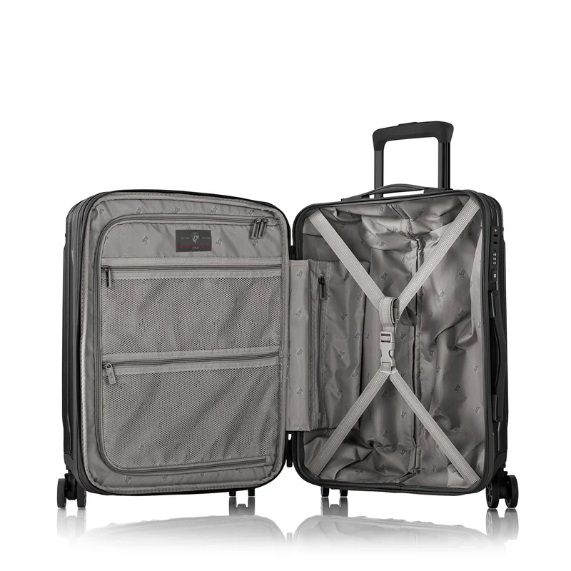 Heys Xtrak - 4-Rollen-Kabinentrolley S 55 cm erw. (schwarz)